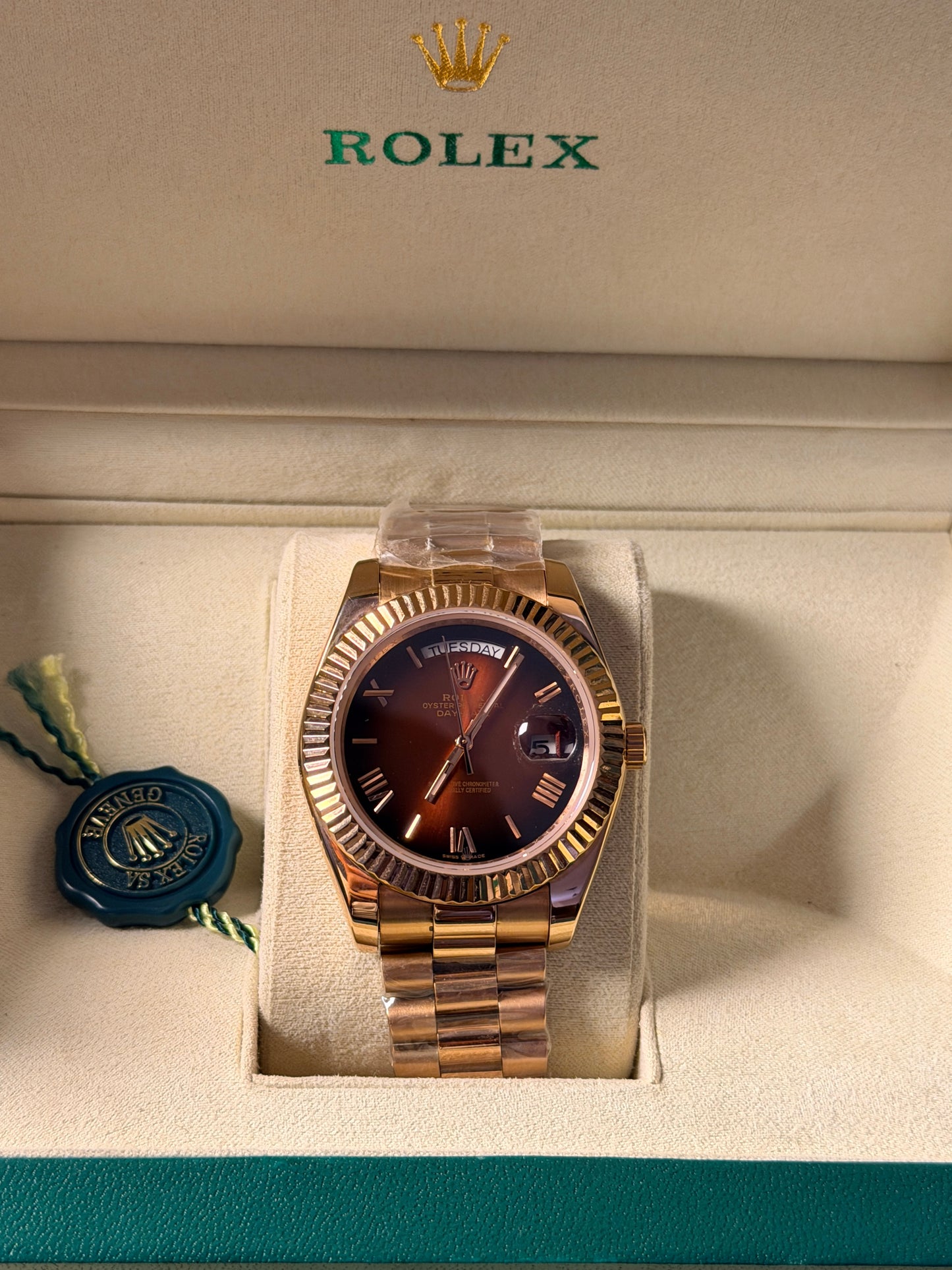 Rolex Rose Gold Master Edition