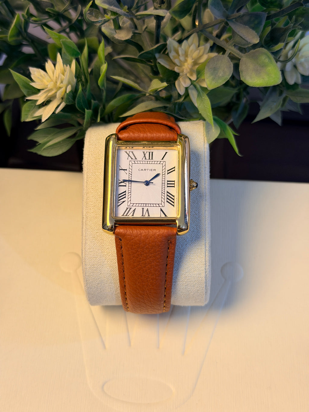 Cartier Tank light Orange