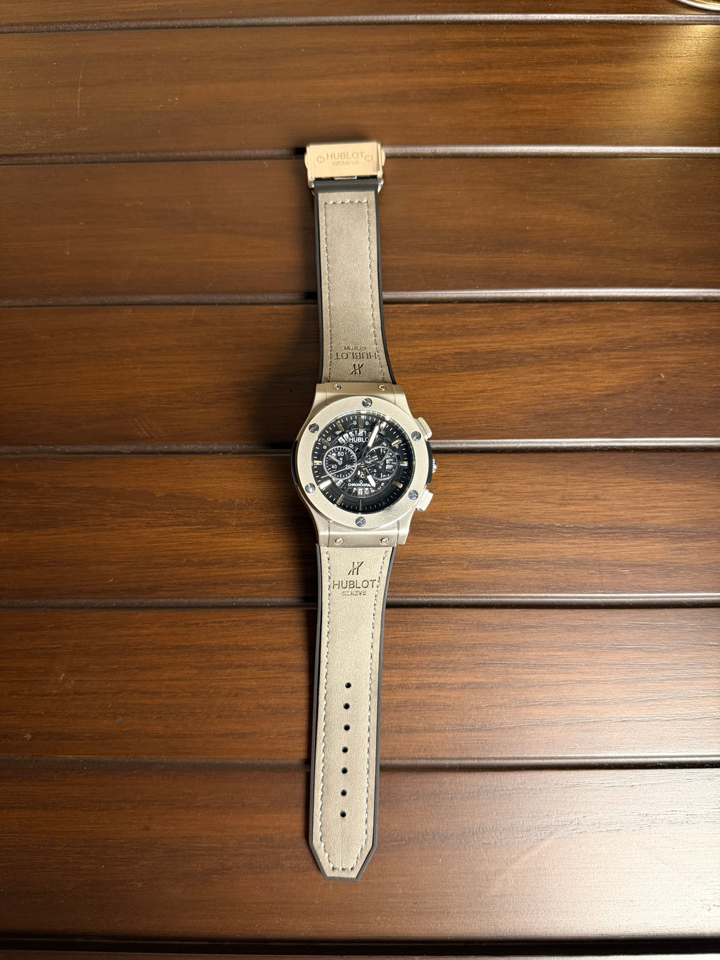 Hublot Skeleton Dial Grey