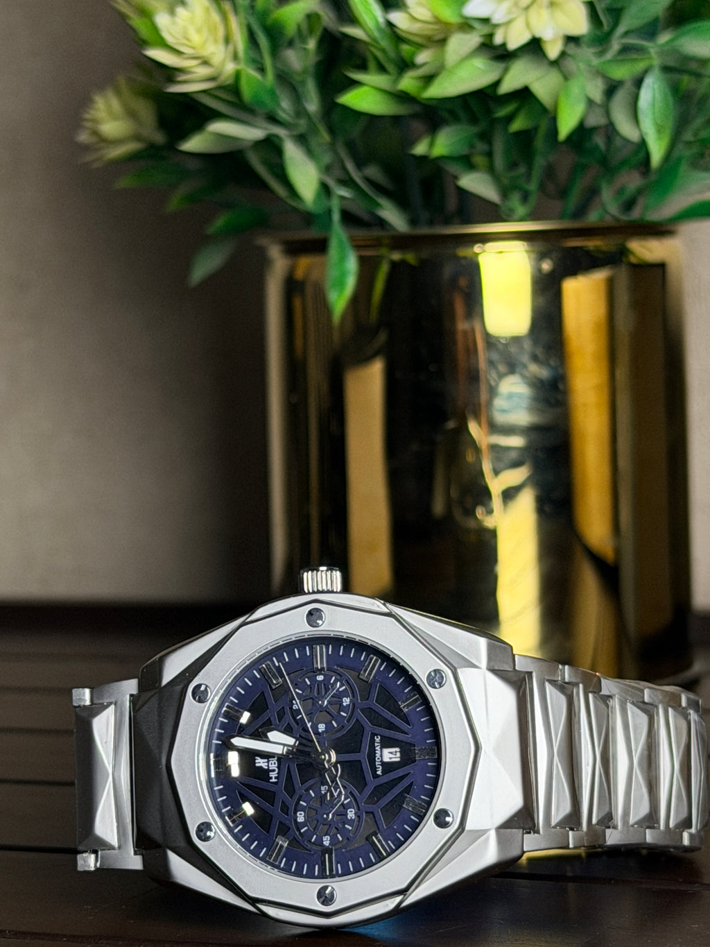 Hublot Semi-Auto Blue