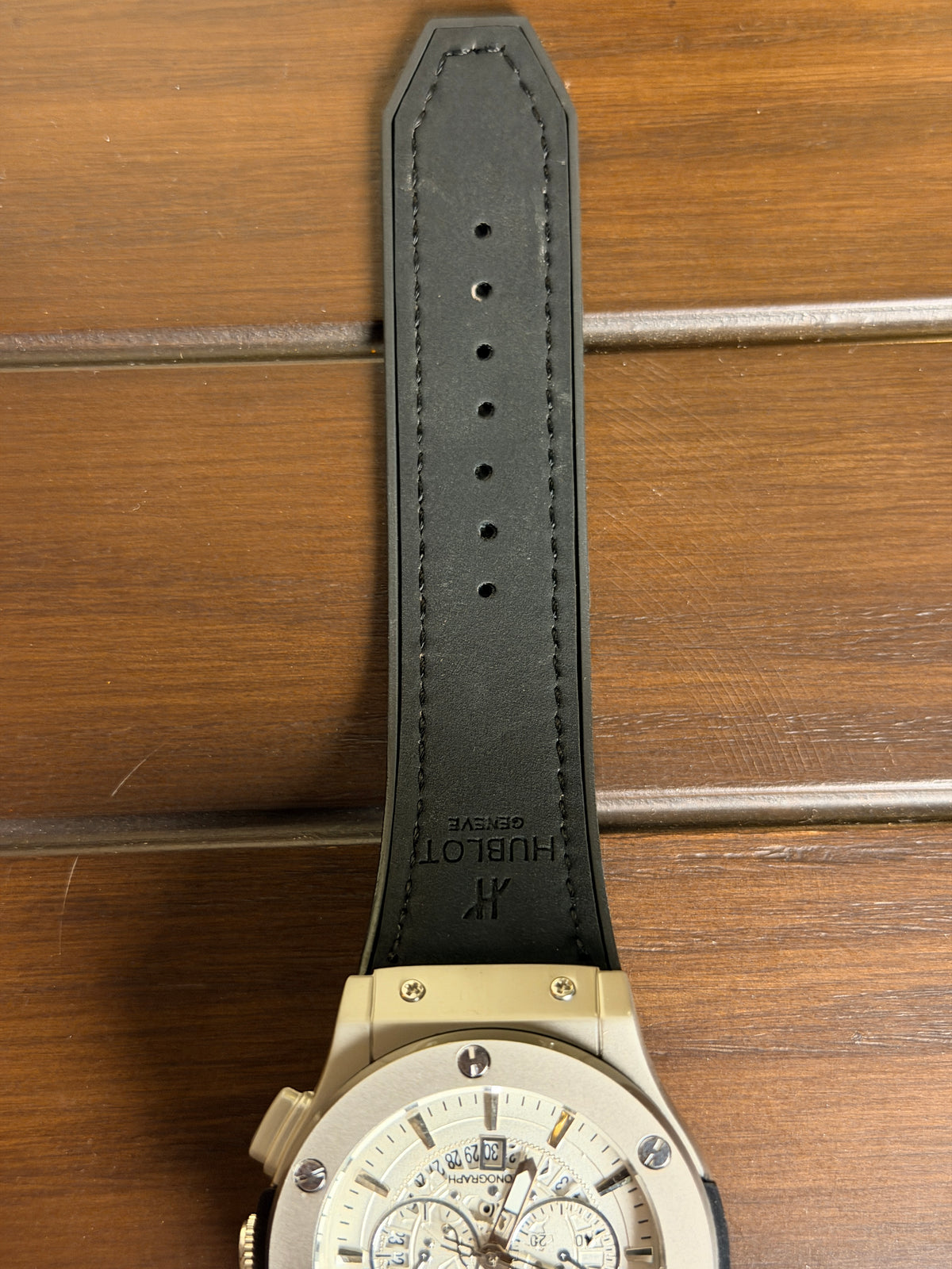 Hublot Skeleton Dial-Black