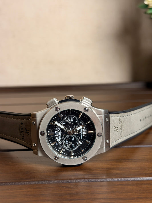Hublot Skeleton Dial Greyish