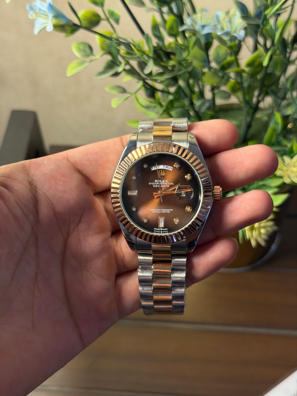 Rolex Duotone- Rose Gold