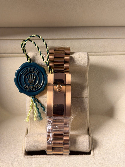 Rolex Rose Gold Master Edition