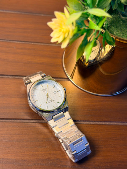 Tissot Prx Light Blue