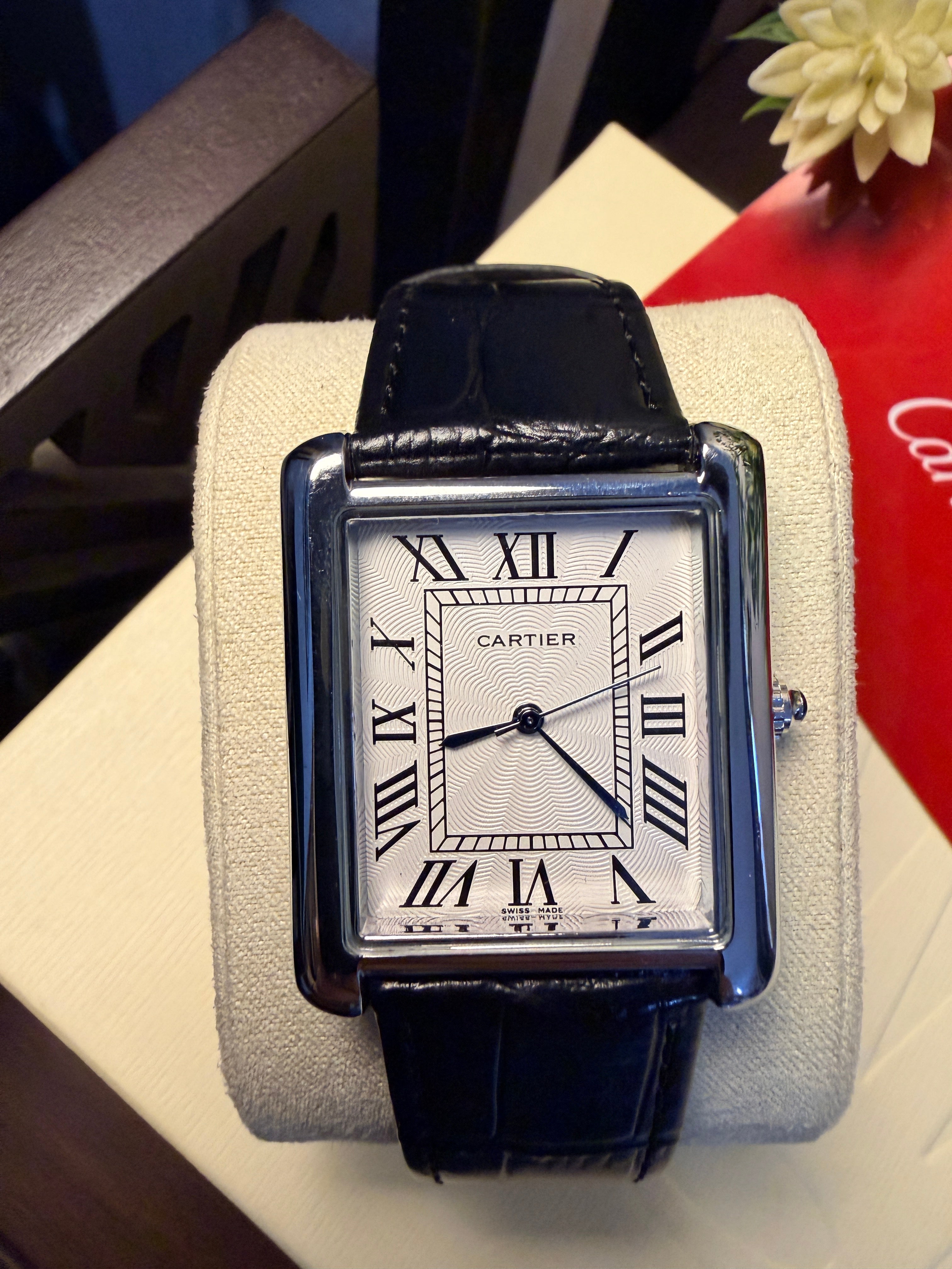 Cartier Tank White