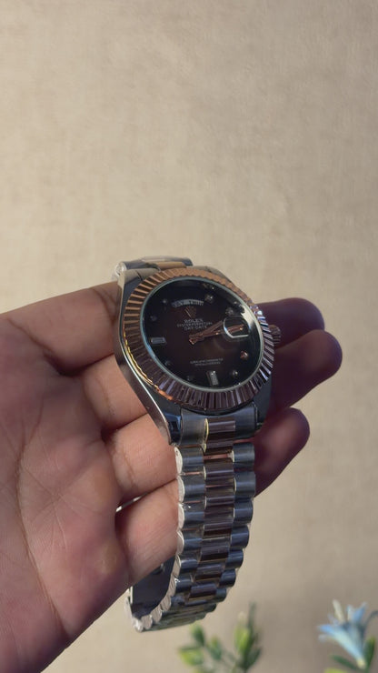 Rolex Duotone- Rose Gold